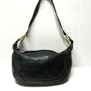 Sereta black shoulder bag